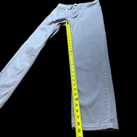 Levi’s Boys 511 Slim Performance Chino Pant Gray Size 18 Reg 29/29 - Picture 5 of 9